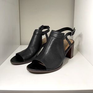 Franco Sarto Black Heel Sandal